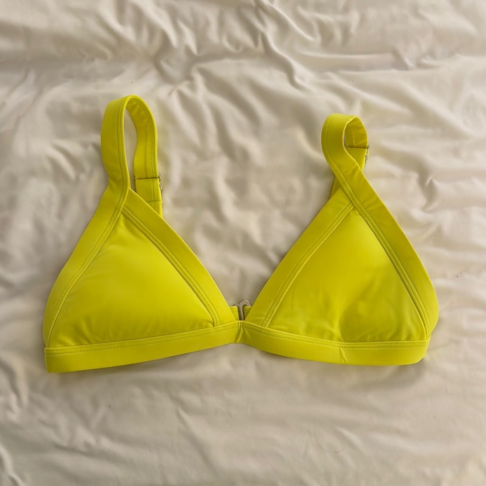 OneOne Swimwear Vibrant Yellow Bikini Top